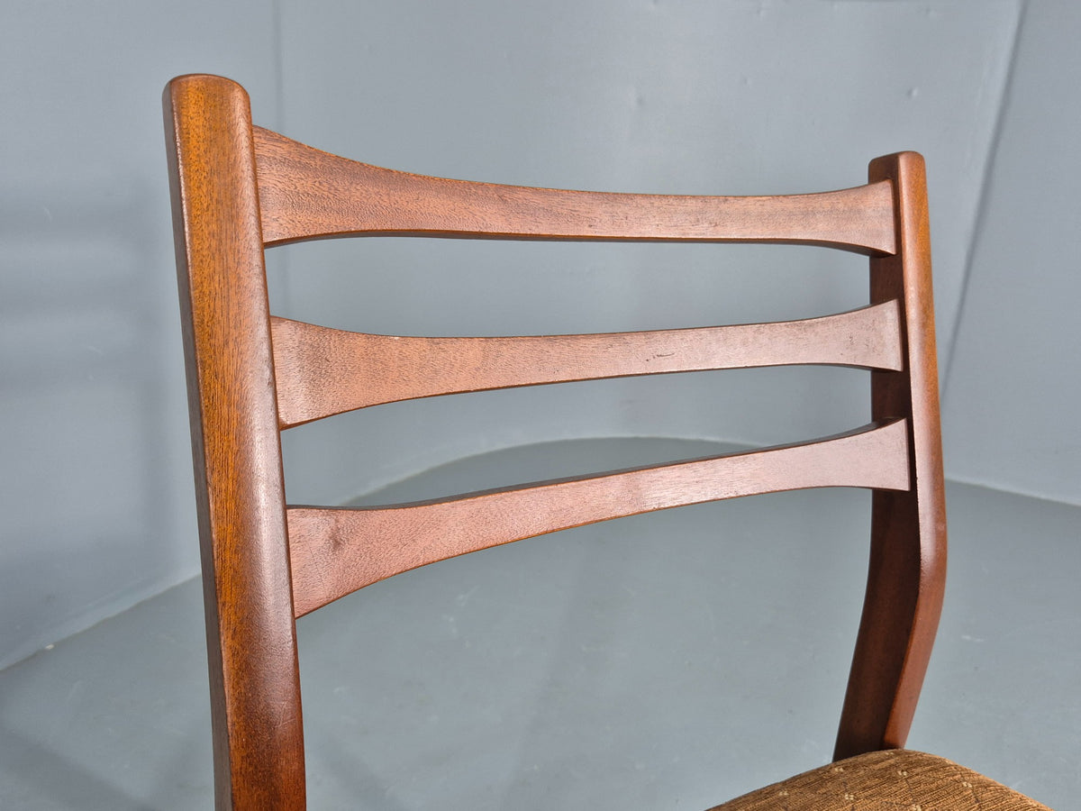 3 Vintage Jentique Dining Chairs 1970s Retro Teak Frames MCM Eb13053