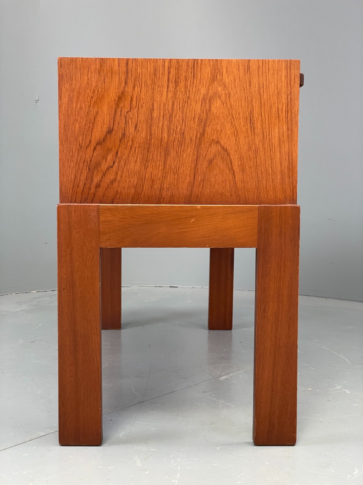 Vintage Teak Telephone Table By Chippy Heath 1960s Mid Century Drawers EB12495