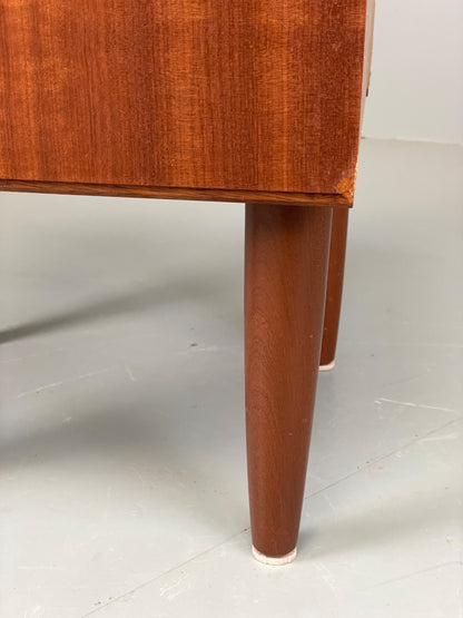 Vintage Teak Bedside Cabinet By Shreiber Mid Century Drawer Retro 1960s EB13166