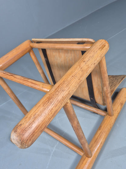 Vintage Brutalist Getama Chair Friis and Nielsen design 1970s Retro Eb12547