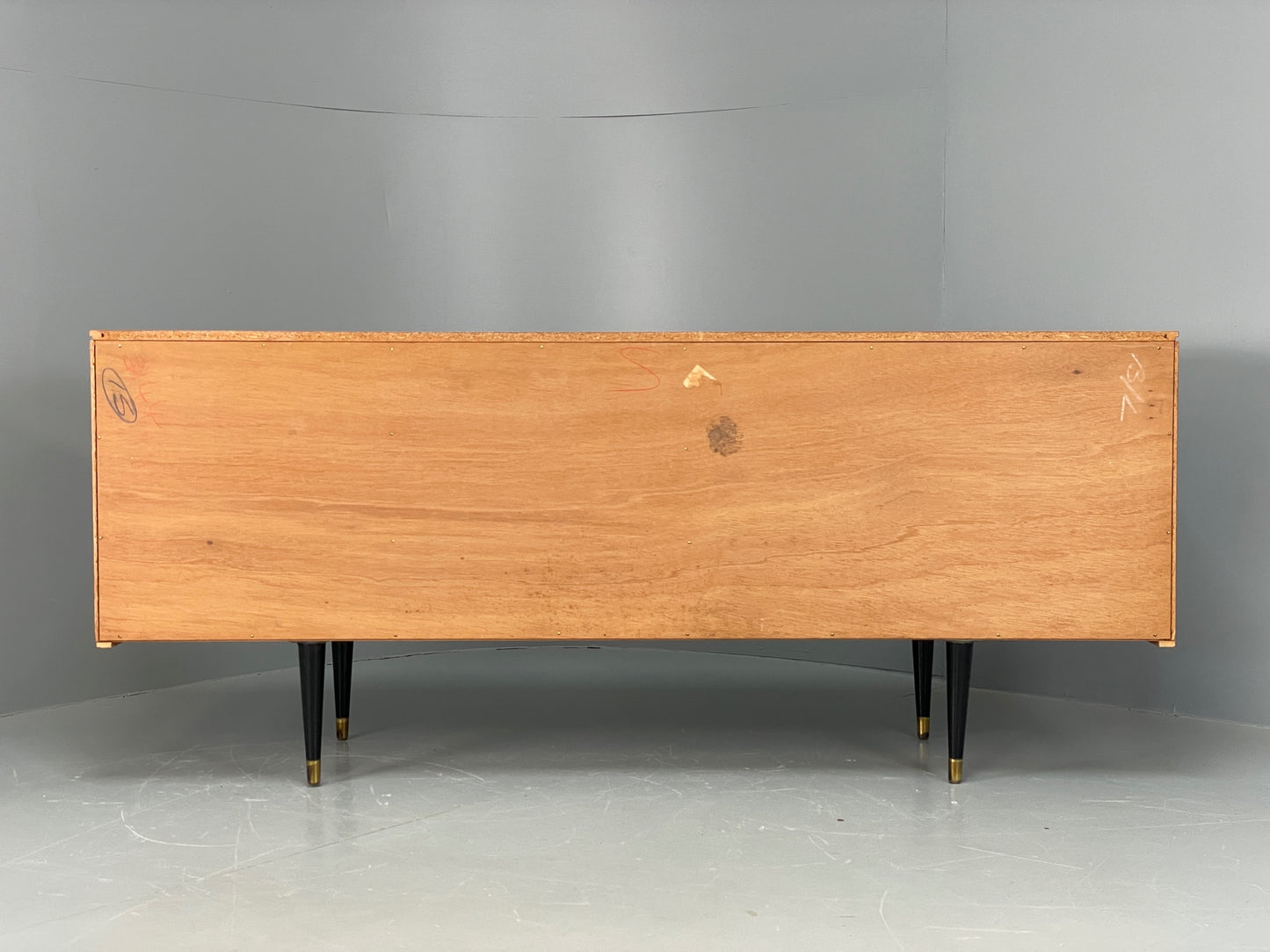 Vintage 1960s Teak Sideboard By Avalon Retro Mid Century Drawers Shelves EB12223