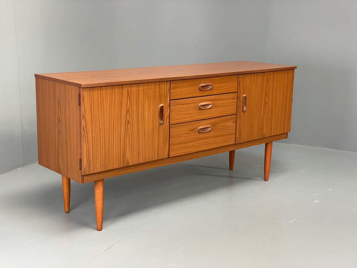 Vintage Schreiber 1960s Sideboard Formica Retro Mid Century Drawers EB12930