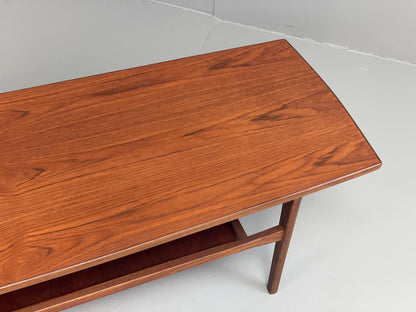 Vintage Coffee Table Teak 1960s By Punch Design Inc Canada Mid Century EB12630