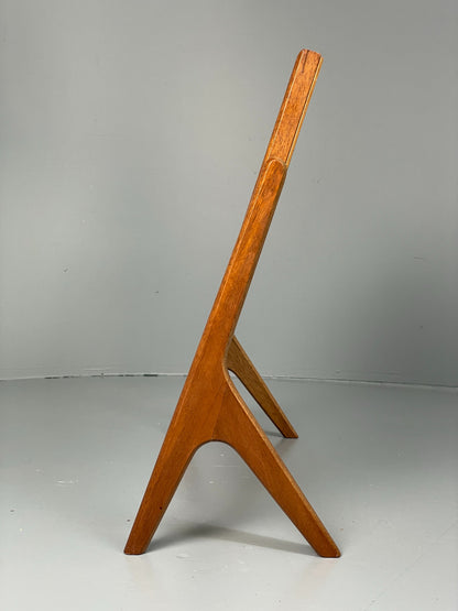 Vintage Mirror Vanity 1950s Mid Century Tilting Mahogany Retro EB12614