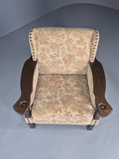 Vintage Danish Lounge Chair 1970s Kjaernaulf Style Retro EB11957