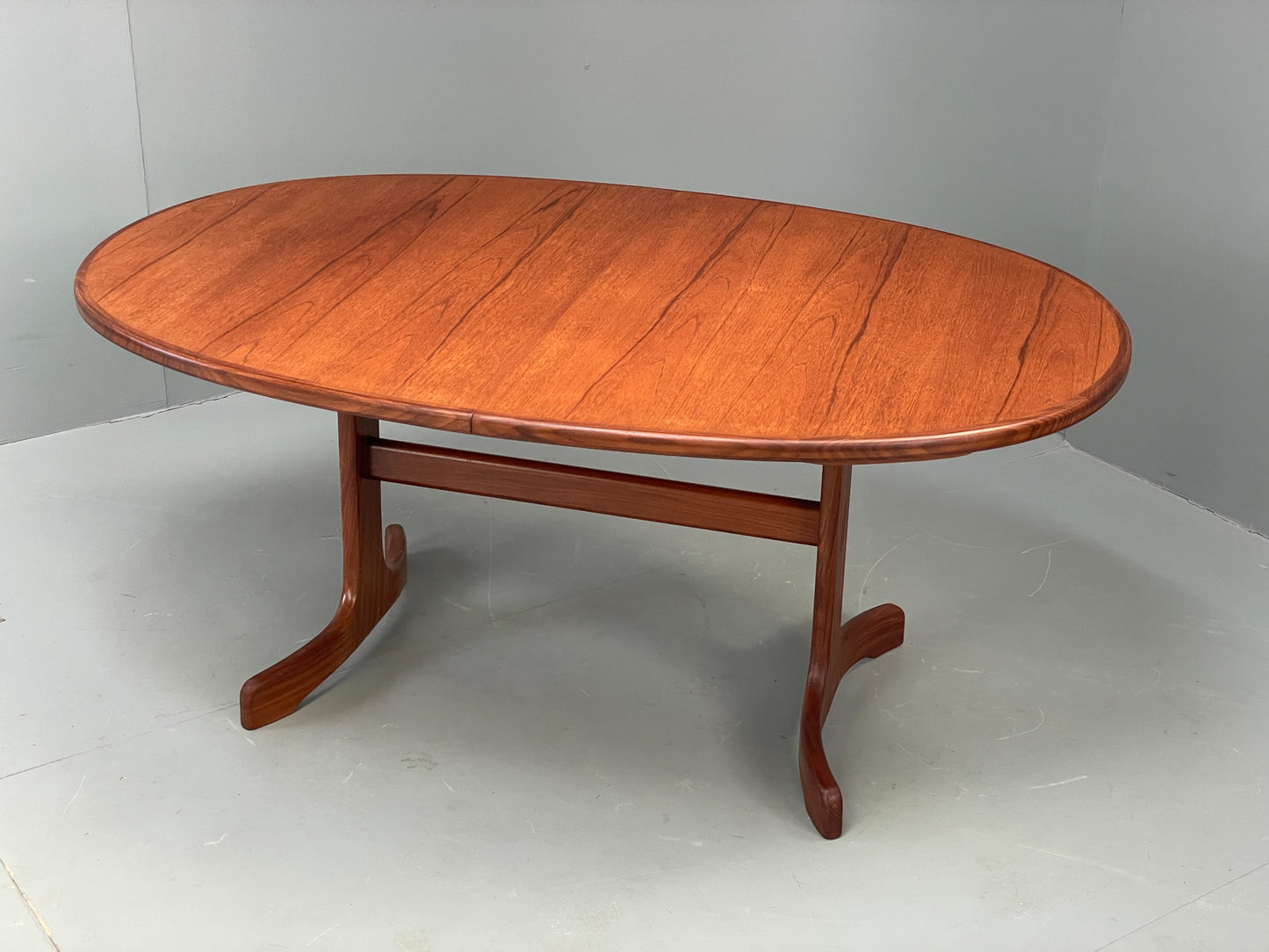 G Plan Dining Table Oval Teak Fresco Range 1960s Vintage Mid Century EB12514
