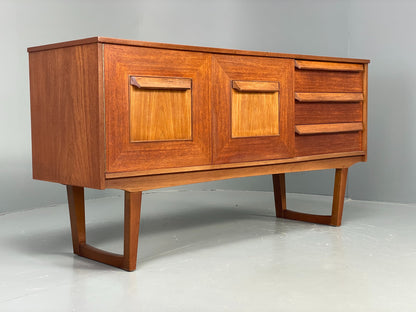 Vintage 1960s Teak Sideboard By Stonehill Retro Mid Century Drawers EB12209