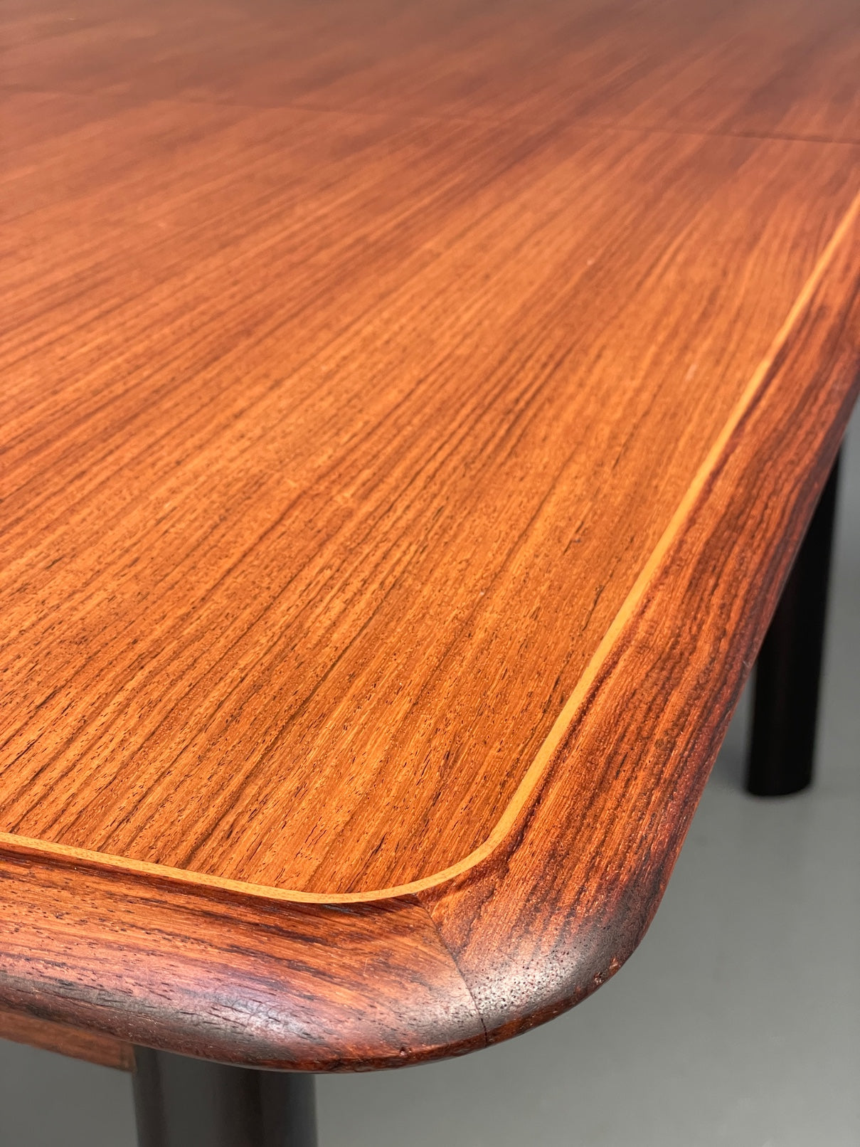Vintage Walnut Dining Table Extending Mid Century 1960s Sprung Retro EB12291