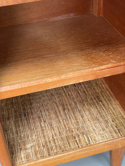 Vintage 1950s Bedside Cabinet By Lebus Oak Mid Century Retro Drawer EB12947