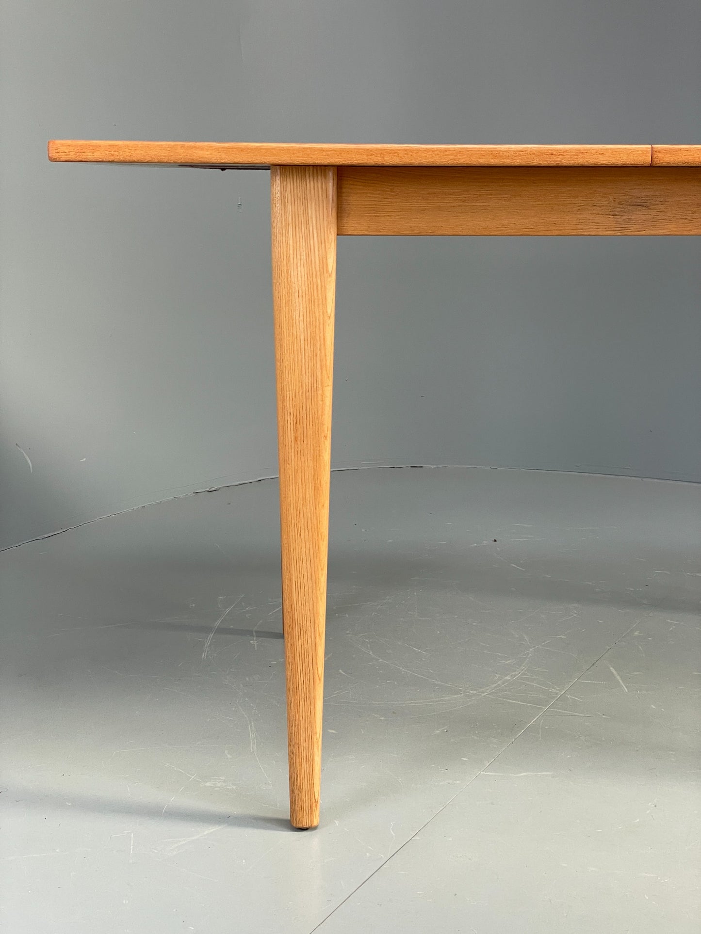 Vintage Teak Dining Table Gordon Russell Extending Ash Legs 1960s EB11976
