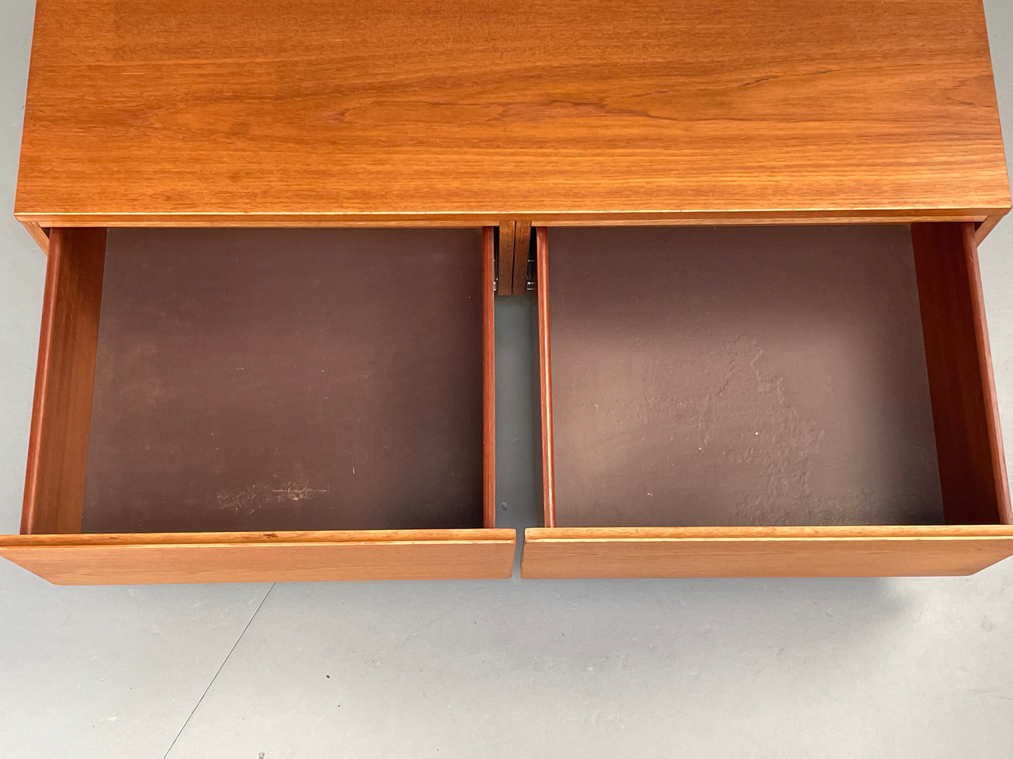 Vintage Teak Sideboard Unit Chest of Drawers By Beaver & Tapley 1980s Retro EB12825