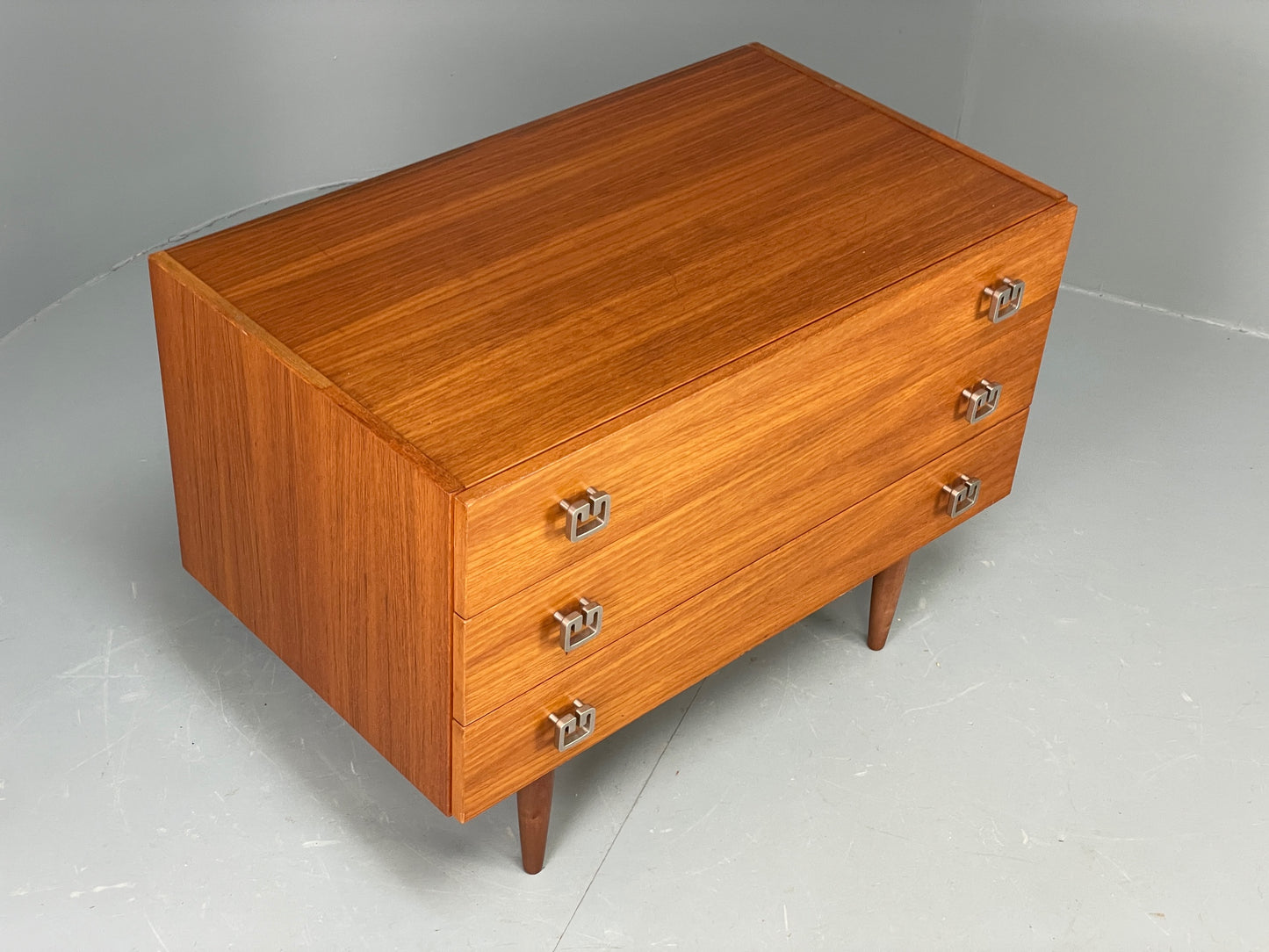 Vintage Chest Of Drawers Teak Danish 1970s Retro Mid Century EB12348