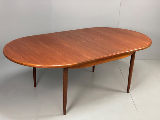 Vintage G Plan Dining Table Oval Teak Fresco Range 1960s EB13146