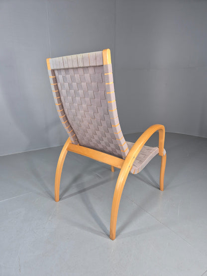Vintage Finnish Harlekiini Bentwood Chair for Asko Pakkanen Design EB12232