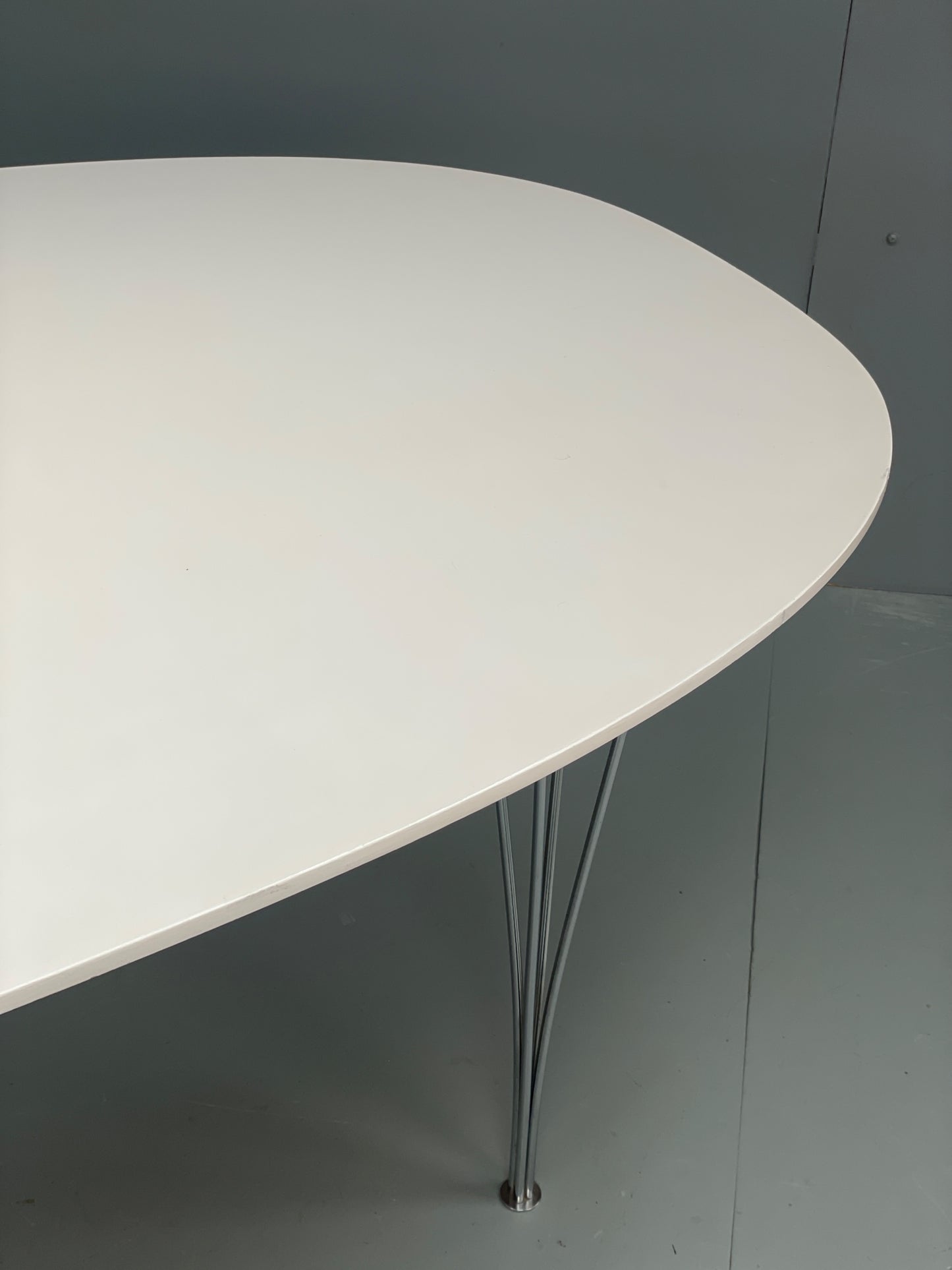 Fritz Hansen Dining Table Superellipse Danish Vintage Bruno Mathsson EB12346