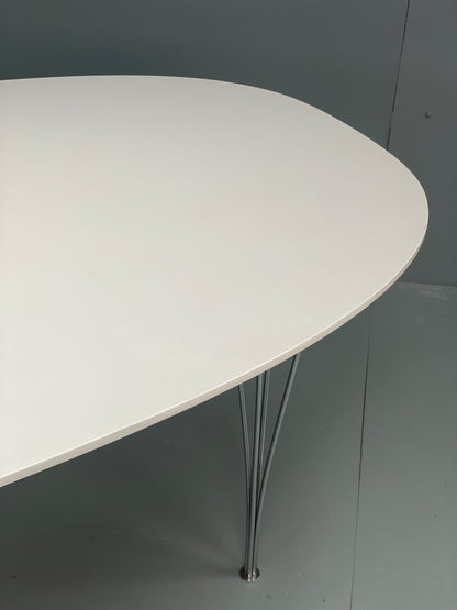 Fritz Hansen Dining Table Superellipse Danish Vintage Bruno Mathsson EB12346