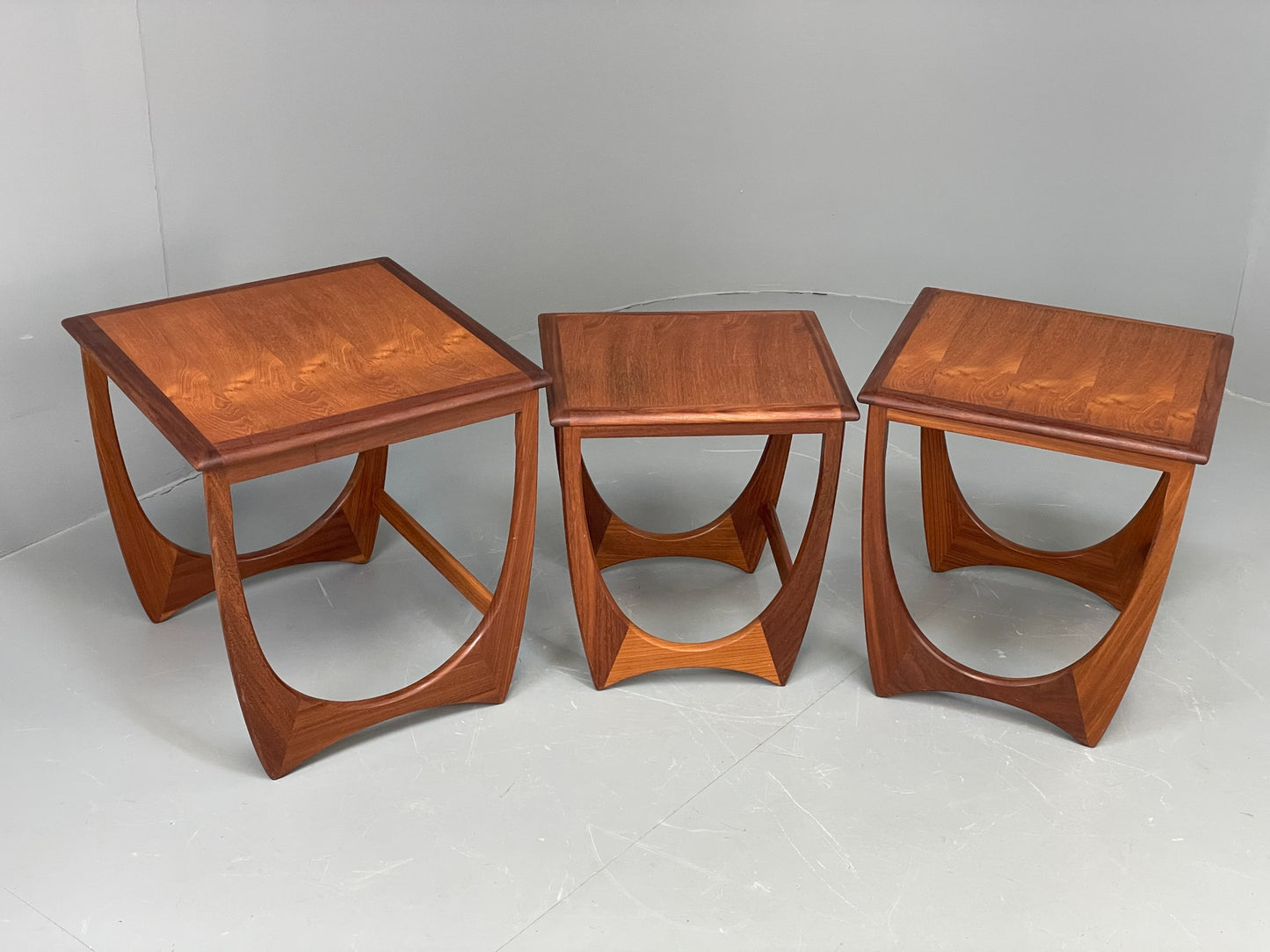 Vintage Teak Nesting Tables G Plan Astro 1960s Retro Mid Century Side Tables EB12062