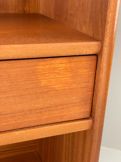 Vintage Nathan Shelving Unit Glazed Drawers 1970s Retro EB12203
