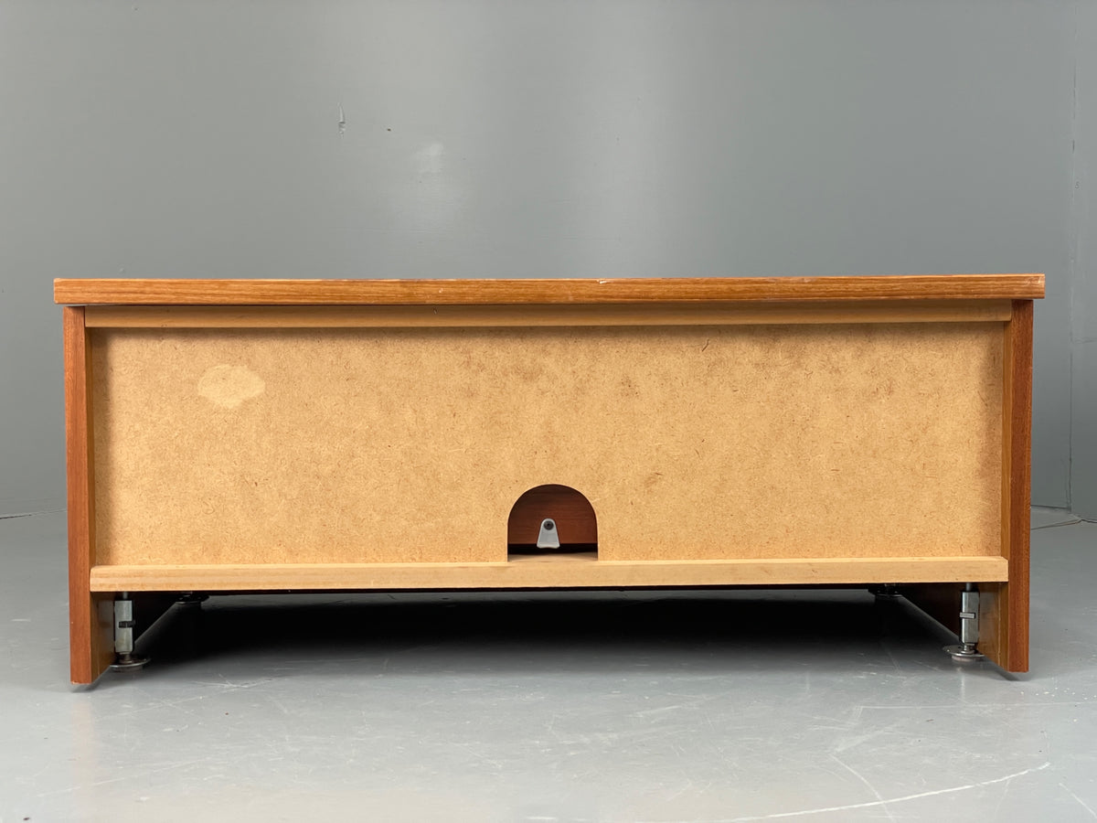 Vintage Teak Drawer TV Unit By Beaver & Tapley Retro Storage EB13155
