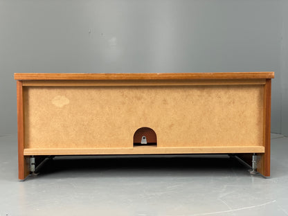 Vintage Teak Drawer TV Unit By Beaver & Tapley Retro Storage EB13155