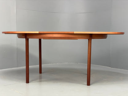 Vintage Dining Table Teak Extending Oval By White & Newton 1960s Retro EB12510