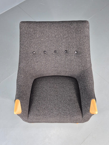 Vintage Mama Bear Matzform Lounge Chair Grey Beech Danish Modern Design EB12315