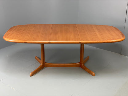 Vintage Teak Dining Table Dyrlund Extending Danish Teak EB12059