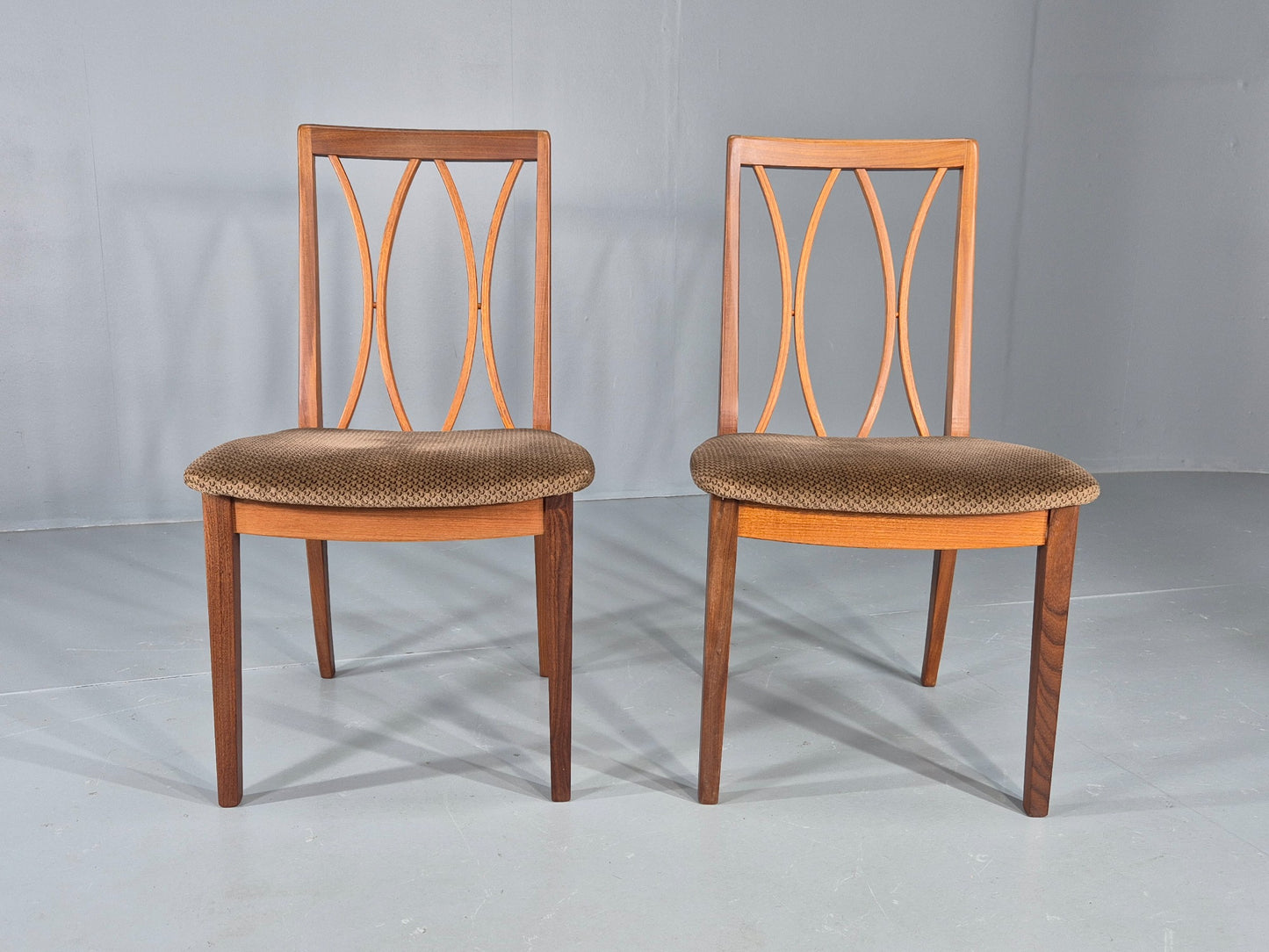 2 Vintage G Plan Dining Chairs 1970s Retro Original Condition EB12266