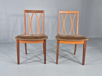 2 Vintage G Plan Dining Chairs 1970s Retro Original Condition EB12266