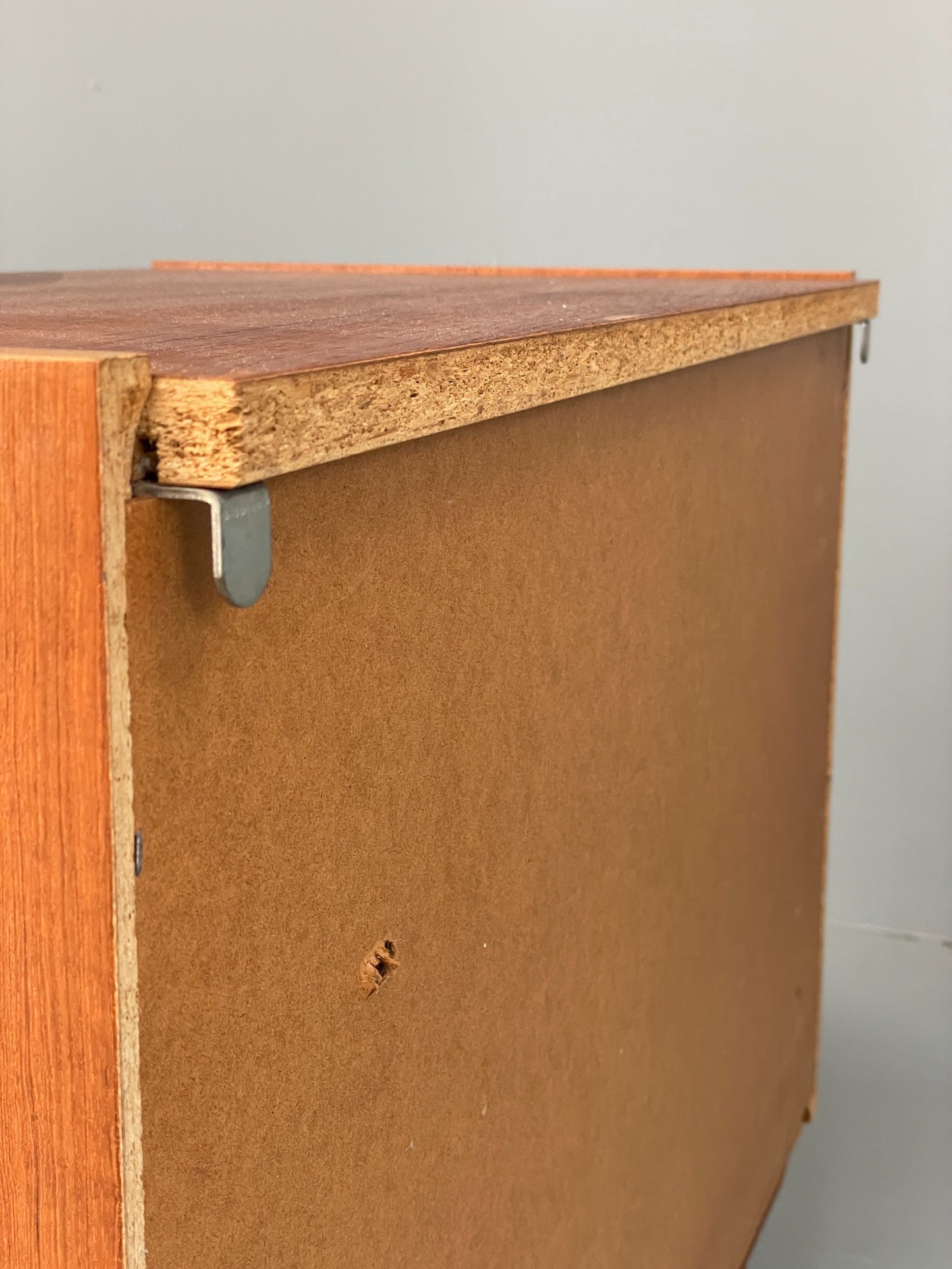 Vintage Teak Cabinet Danish 1970s Retro Mid Century Prebend Sorensen EB12605
