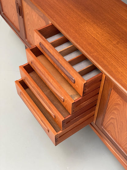 Vintage G Plan Sideboard Teak Fresco Mid Century Retro 1960s Shelving EB12882