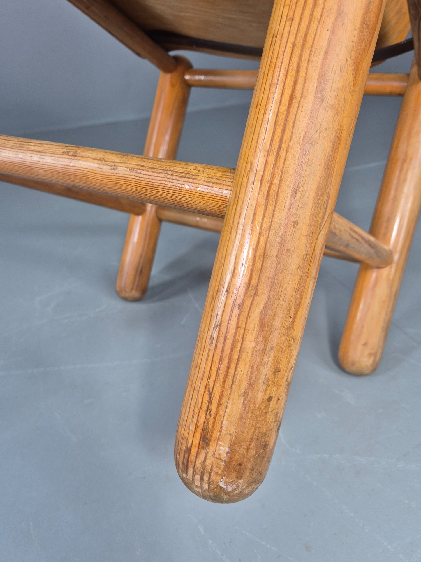 Vintage Brutalist Getama Chair Friis and Nielsen design 1970s Retro Eb12547
