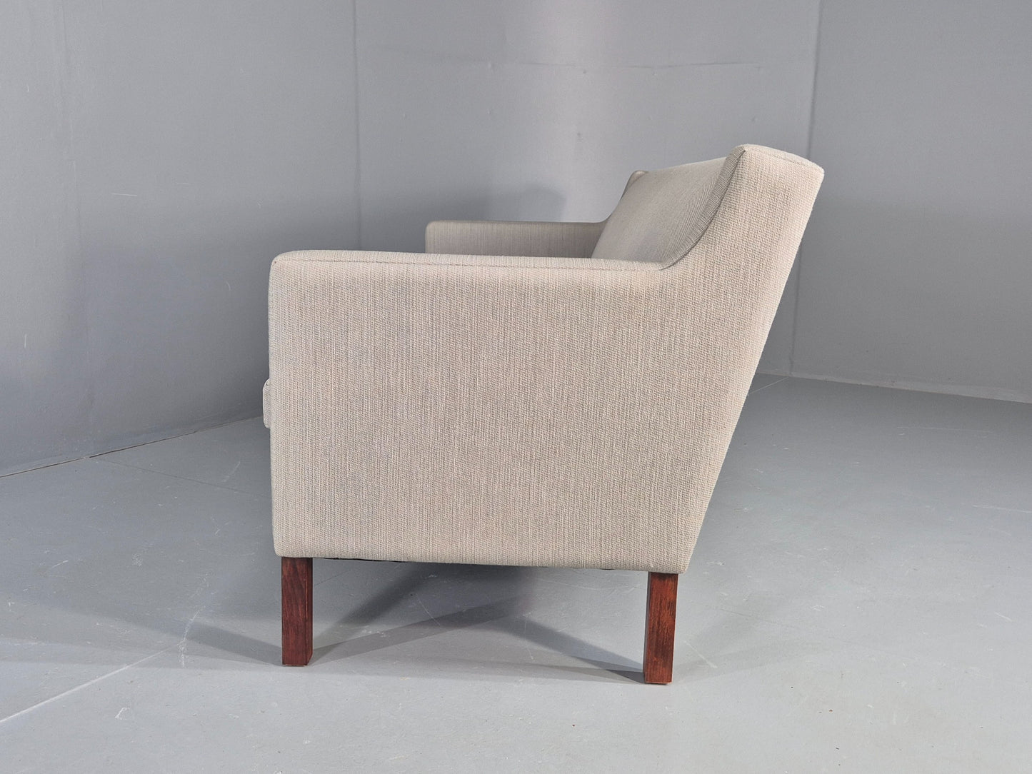 Vintage Danish 3 Seat Sofa 60s Mid Century Mogensen Style Original Retro EB12375