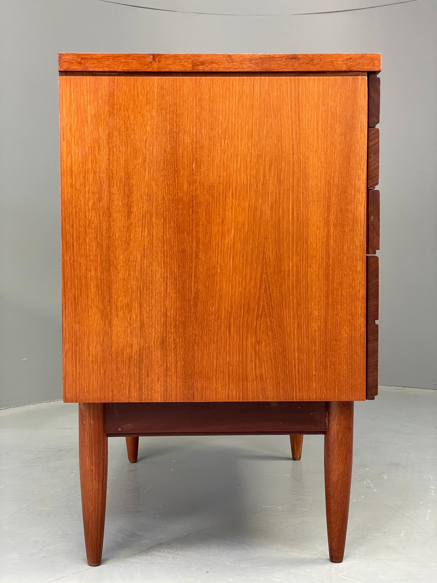 Vintage Chest Of Drawers Teak 1960s Danish Mid Century Bedroom Storage EB12608