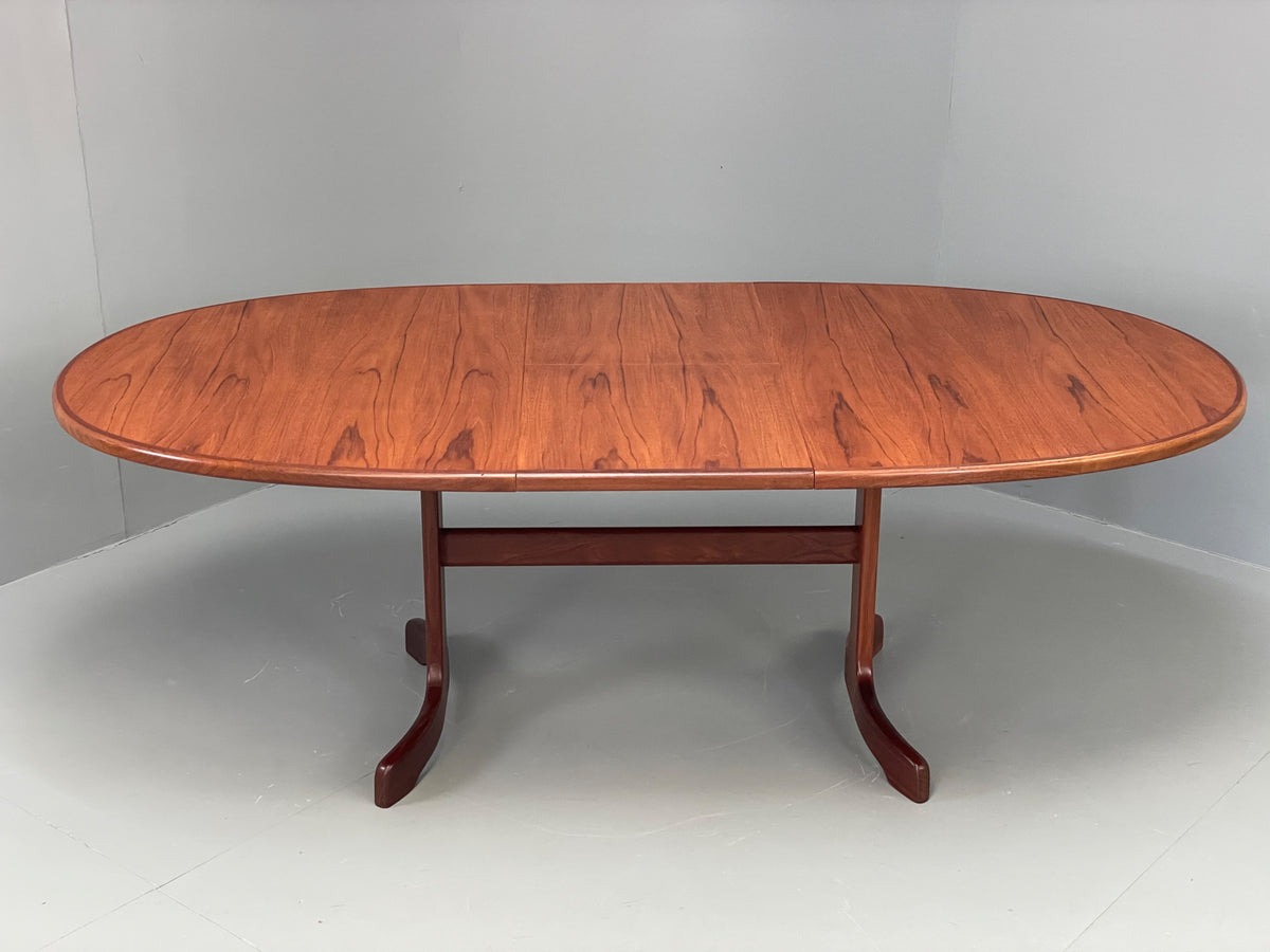 Vintage G Plan Dining Table Oval Teak Fresco Range 1960s Mid Century EB12942