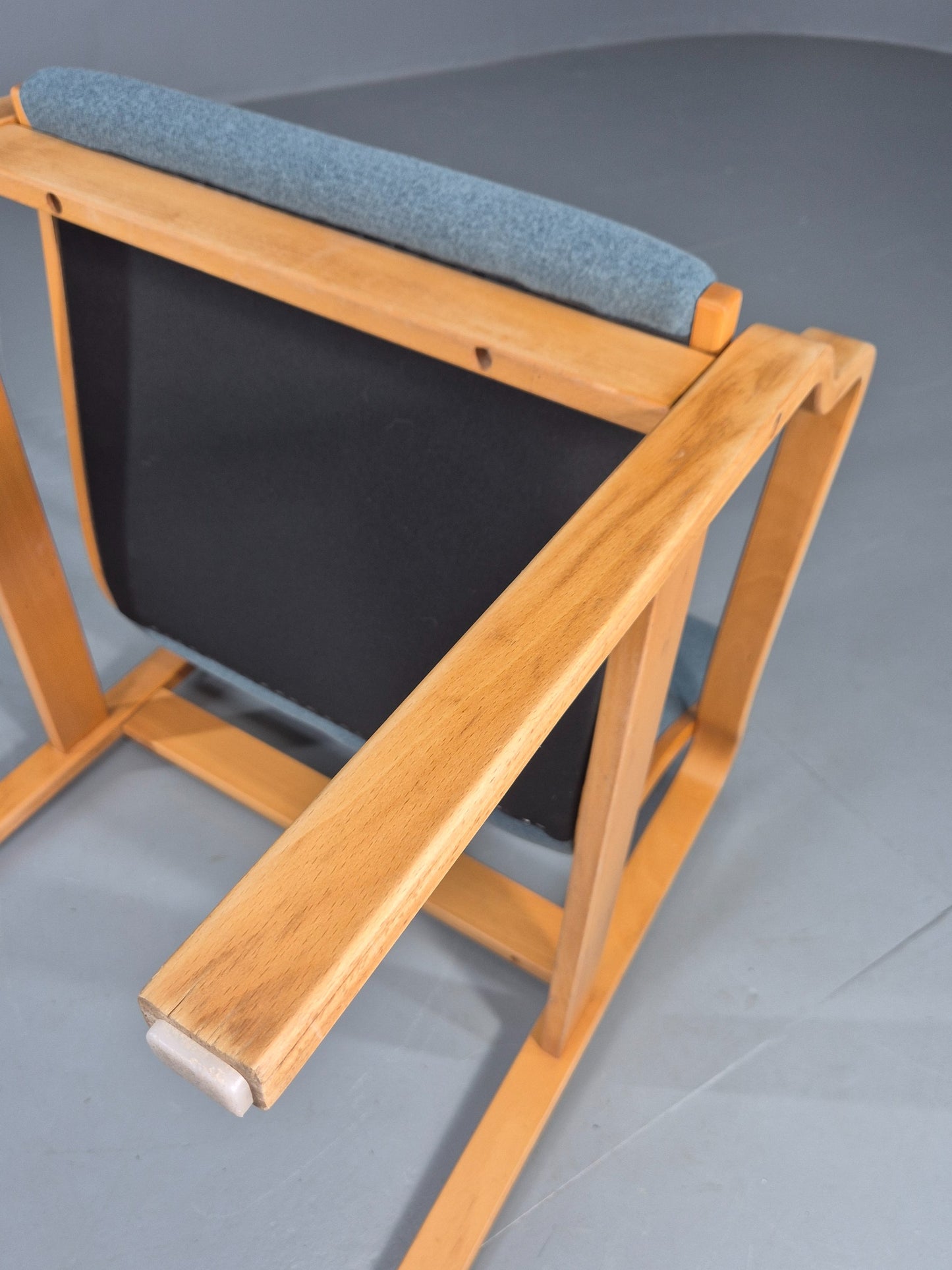 Vintage Danish Bentwood Chair Farstrup Mid Century New Upholstery Retro EB12008