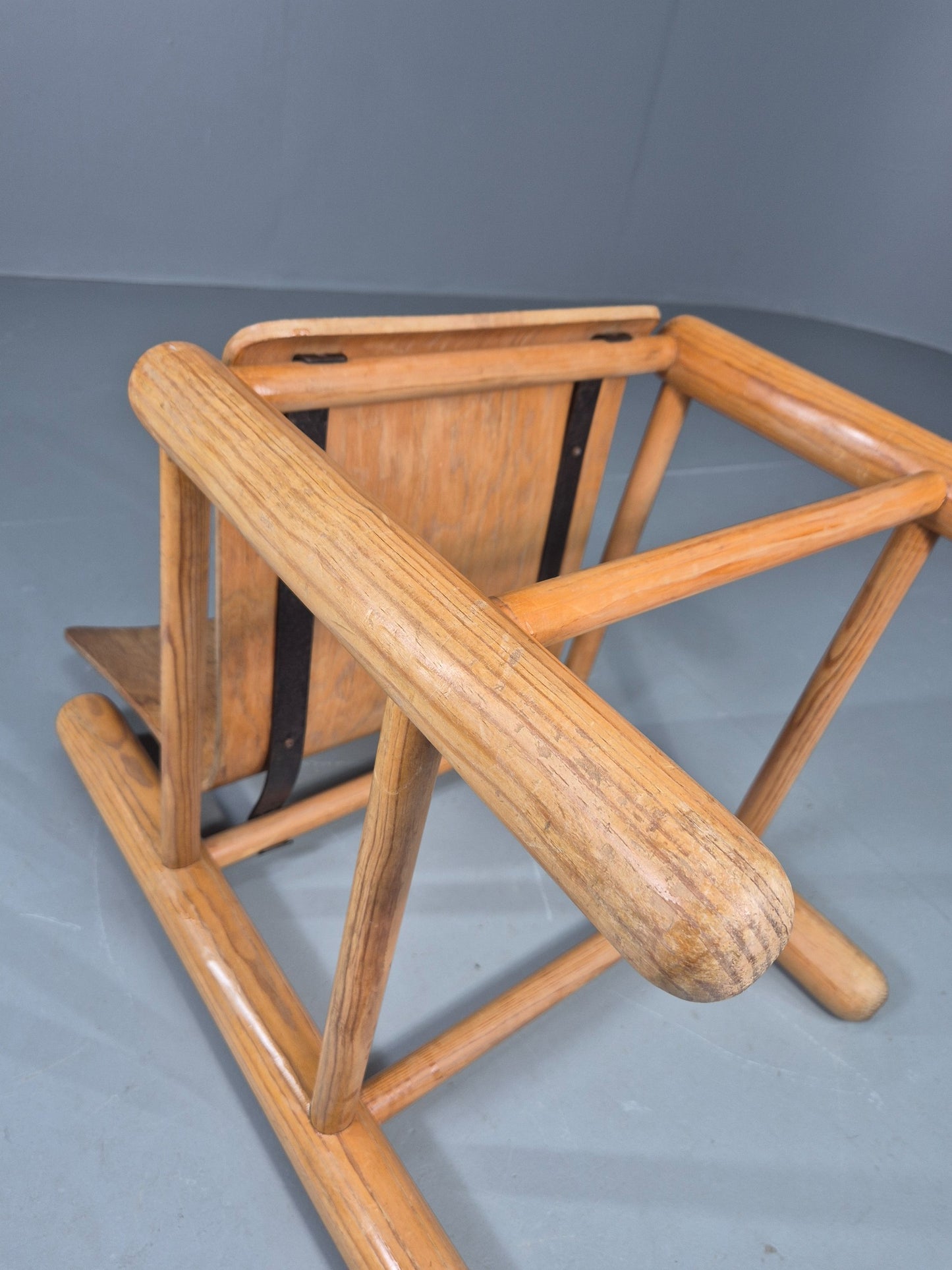 Vintage Brutalist Getama Chair Friis and Nielsen design 1970s Retro  EB12528