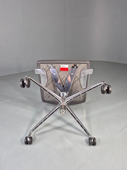 Modern Design Brunner Finasoft Conference Chair Grey Leather EB12997