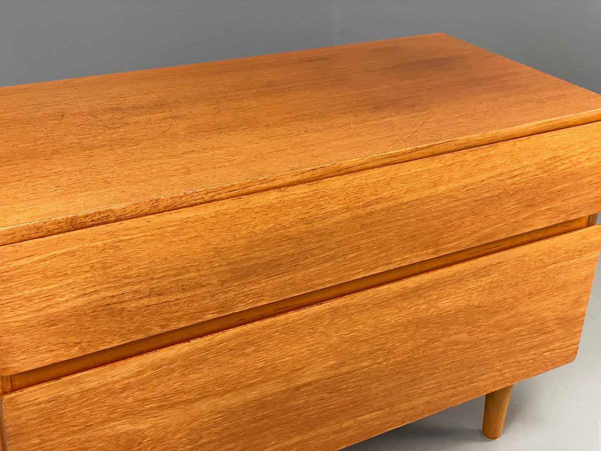 Vintage Chest Of Drawers Teak By Beaver & Tapley Retro 1980s EB13163