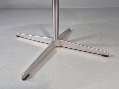 Vintage Fritz Hansen Circular Occasional Table Arne Jacobsen Design EB13001