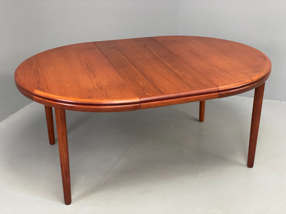 Vintage Dining Table Teak Extending 1960s Mid Century By White & Newton EB12509