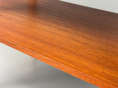 Vintage Side Table Teak 1960s Danish Mid Century Retro Magazine Shelf EB12810