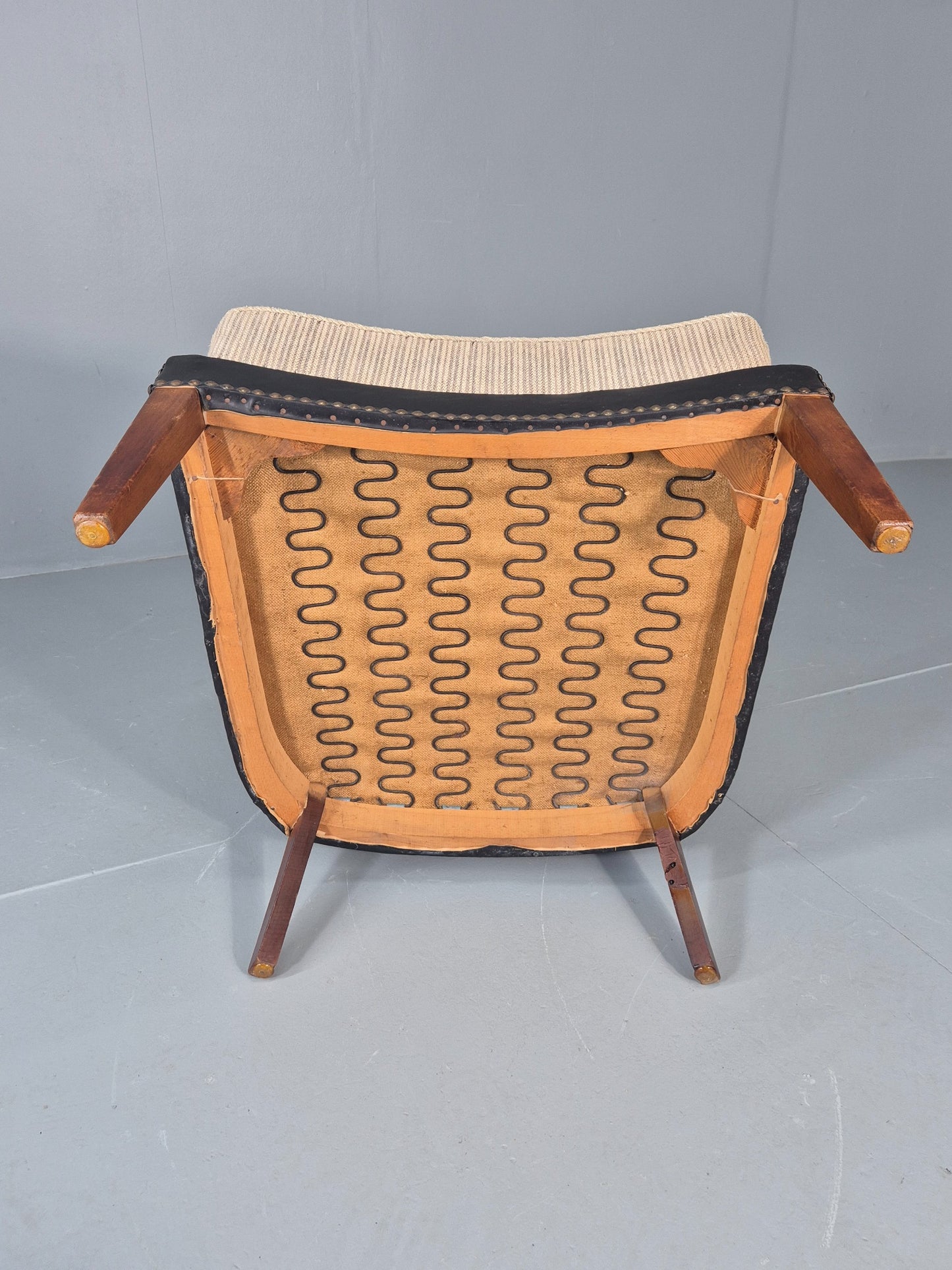 Vintage Danish Mid Century Armchair 1950s Design Organic Modernism Retro EB12192