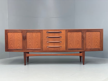 Vintage G Plan Sideboard Teak Fresco Mid Century Retro 1960s Shelving EB12882