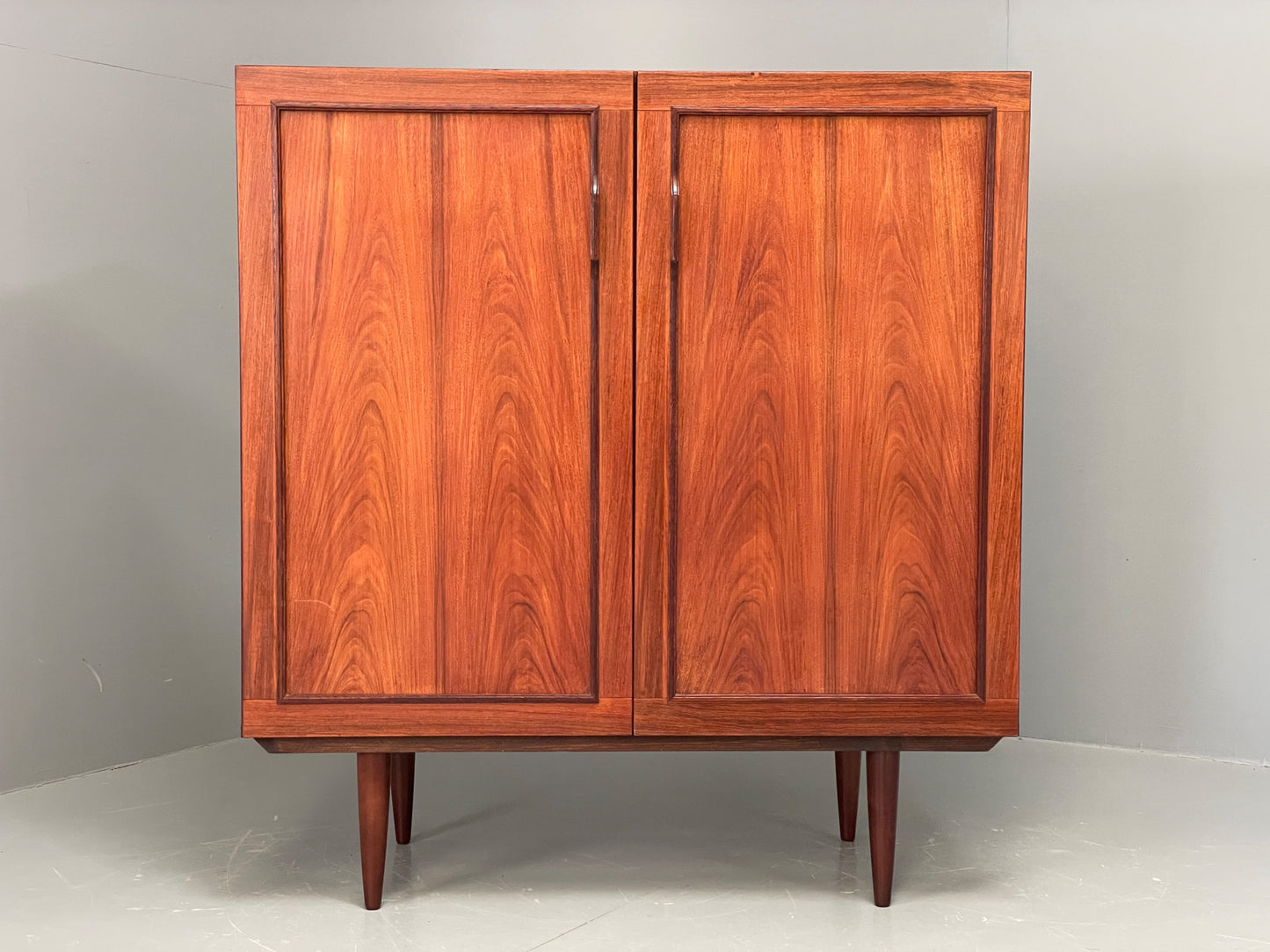 Vintage Danish Cabinet Bookcase 1970s Mid Century Retro EB12333