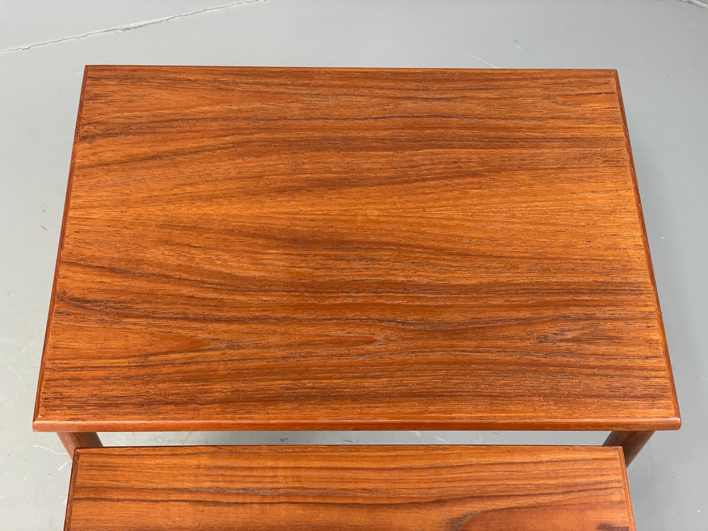 Vintage Teak Nesting Tables 1960s Mid Century By Stewart Griffiths Retro EB12501