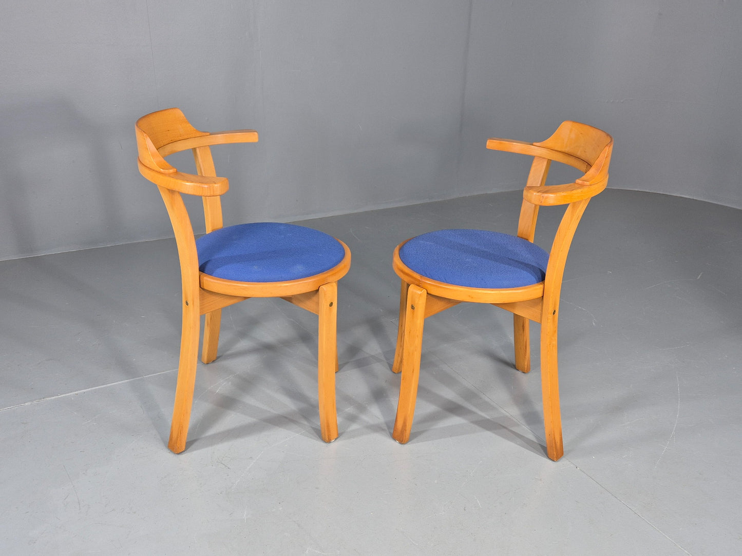 Vintage Mid Century Style Desk Chairs Swedish Kinnarps Retro  EB12140