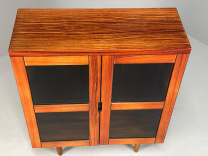 Vintage Swedish Glazed Bookcase Retro Chunky Shelving 1980s EB13111