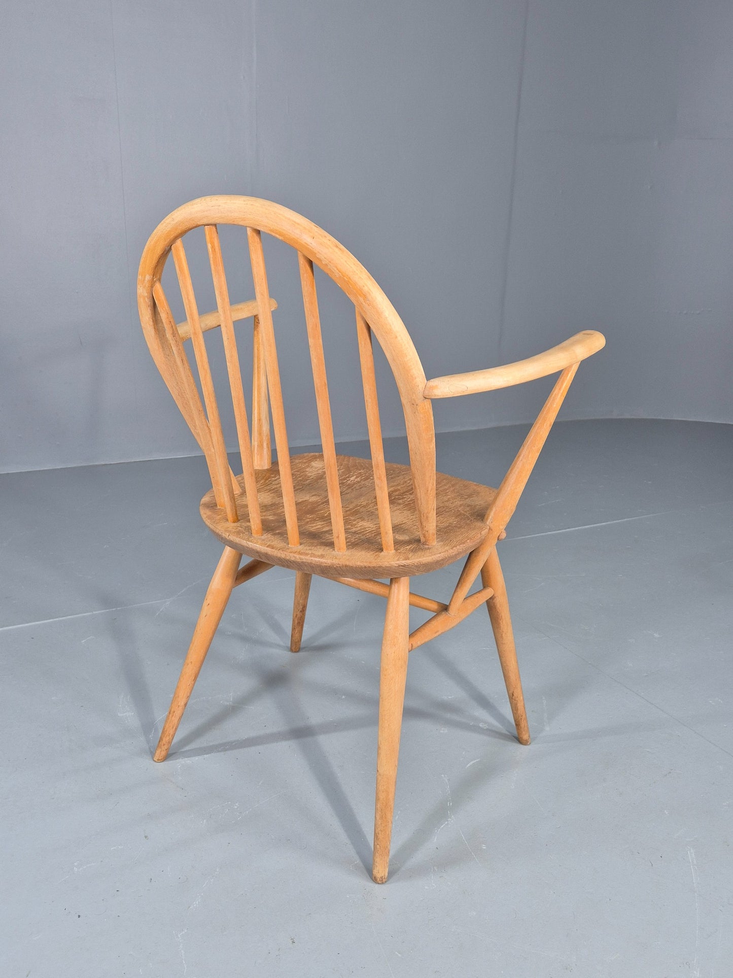 Vintage Ercol Windsor Carver Low Back 1960s Original EB12305