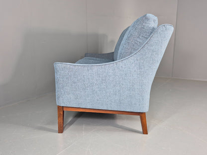 Vintage Danish 3 Seater Sofa New Upholstery 1960s Retro Mid Century EB12171